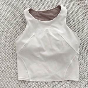 Lululemon wunder train rank top size 4